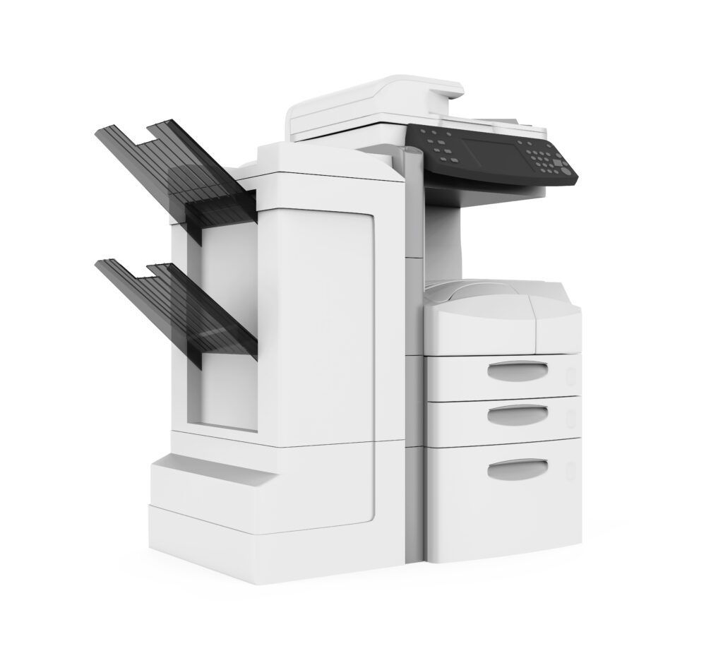 Copier photo to signify copier lease contract management software with RenewAlert