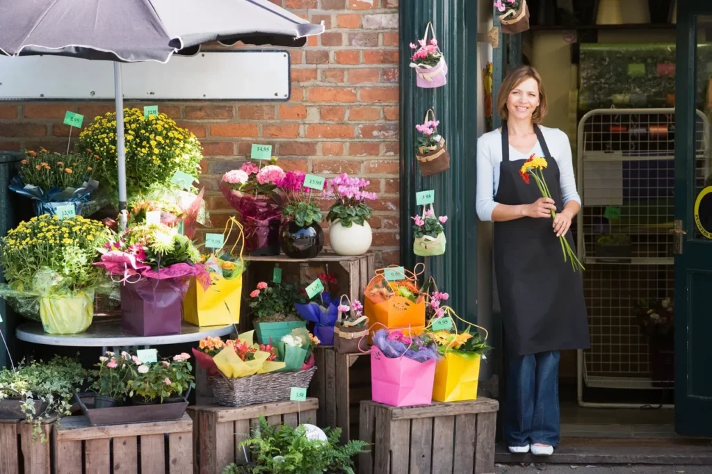 Florist using Francise CRM Software