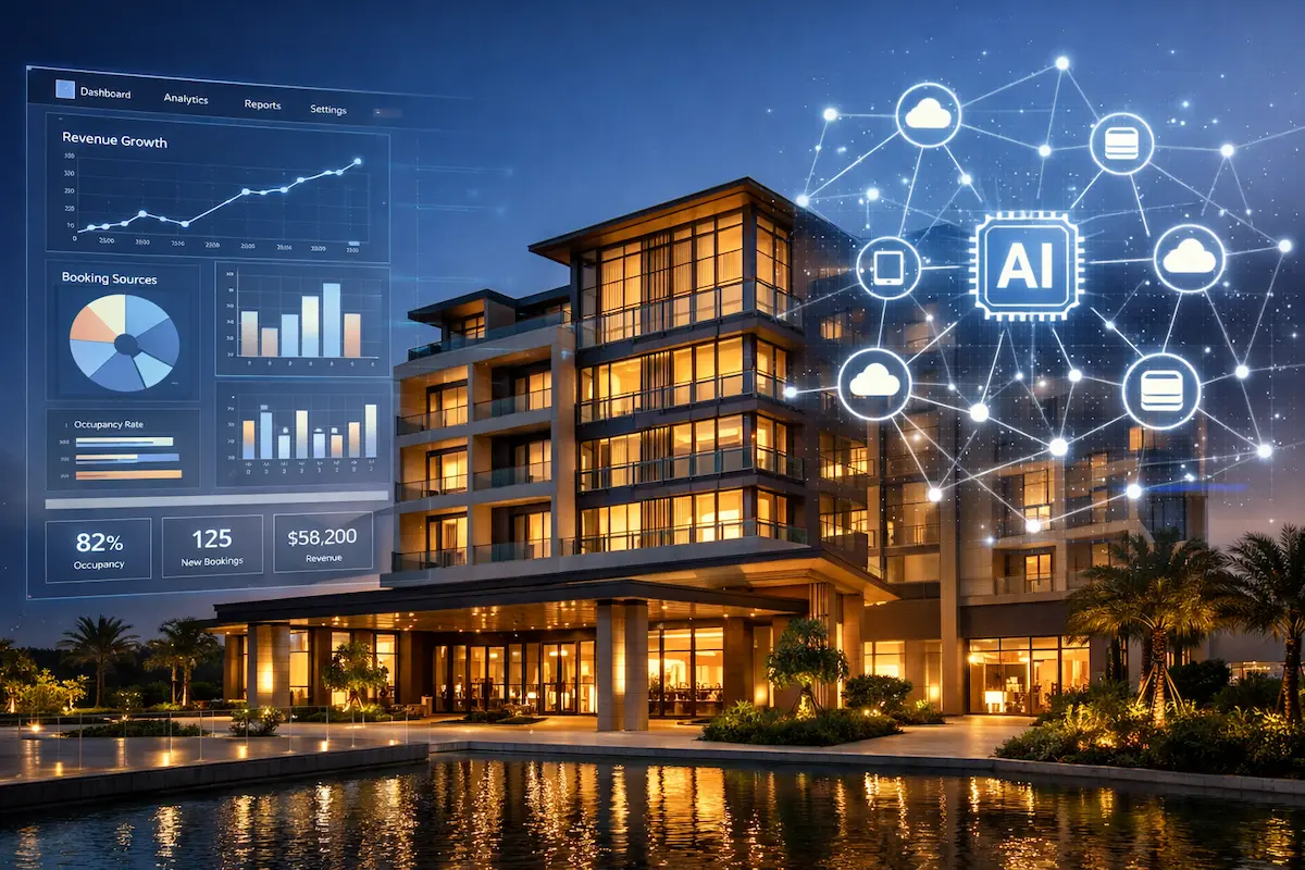 hotel operations software AI management platform